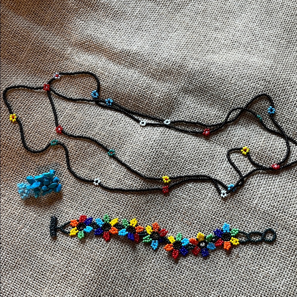 Colorful Beaded set